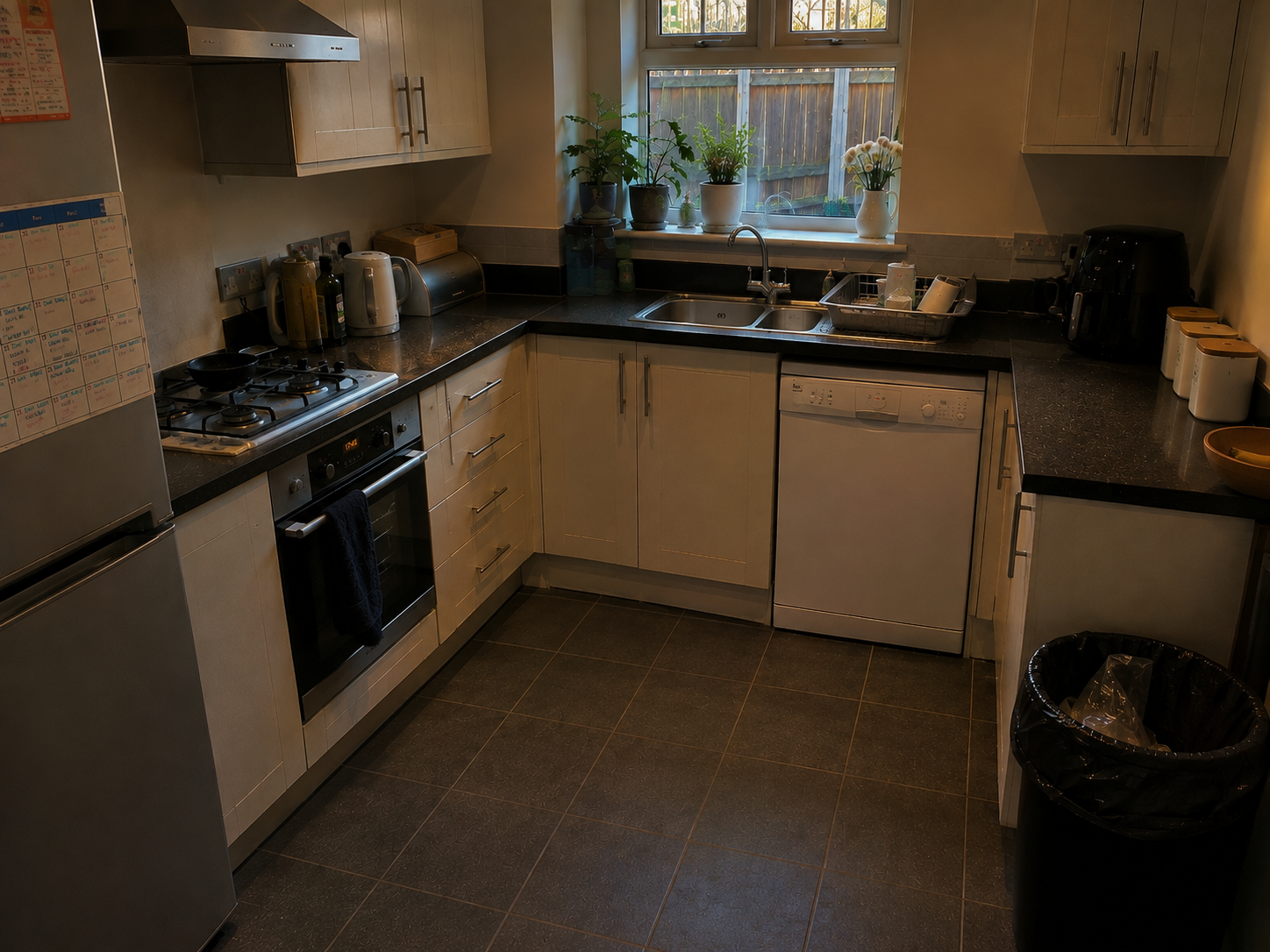 Kitchen after cleaning by Capital Bloom Cleaning